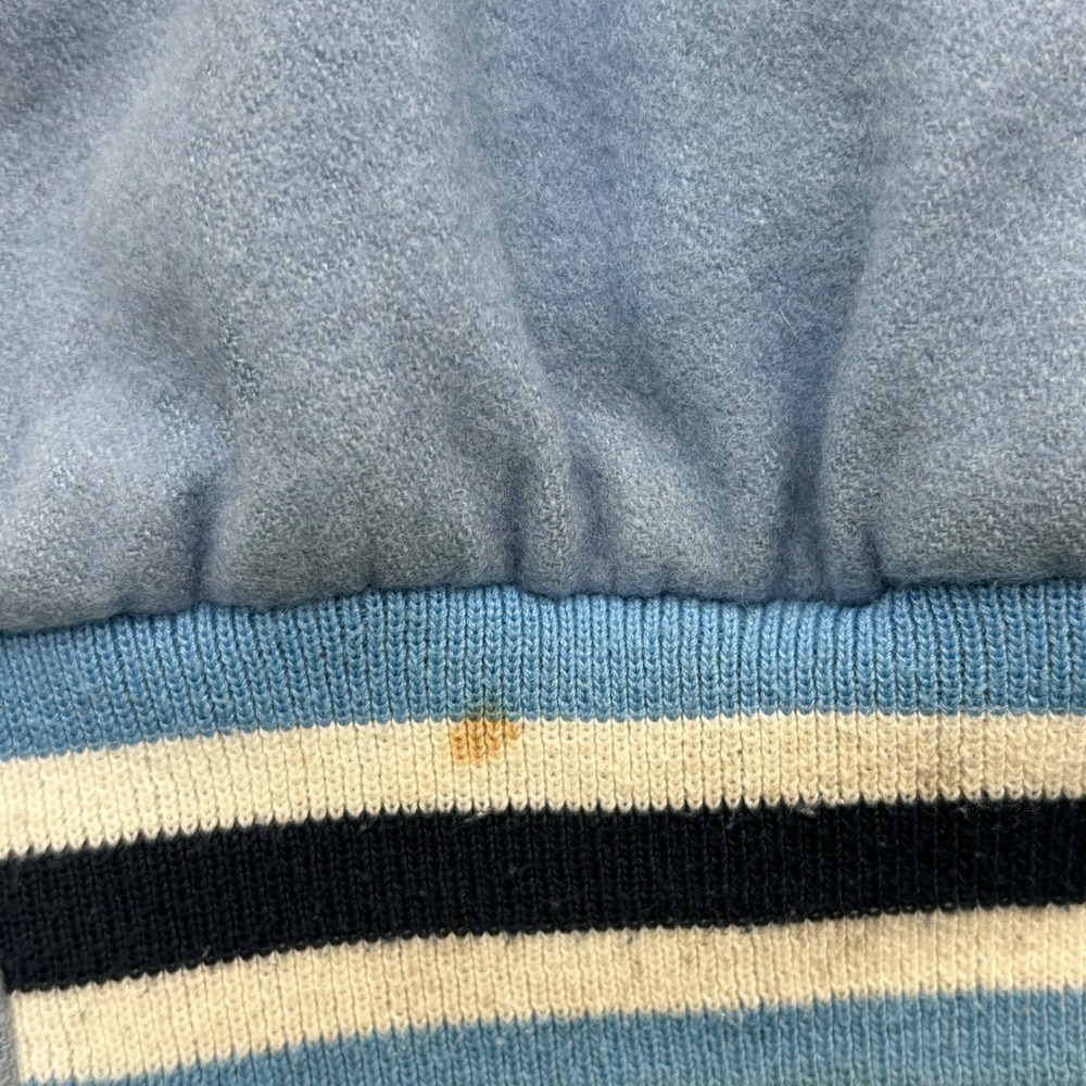 Vintage Steve & Barrys UNC Tar Heels Letterman Varsity Jacket XL University - Picture 9 of 16